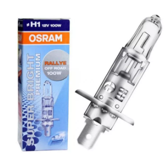 SUPER BRIGHT PREMIUM BULB OSRAM OEM H1 100W 12V P14.5S RALLYE OFF ROAD
