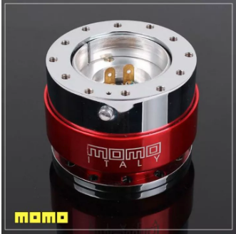 RED MOMO Quick Release Boss Kit Hub Lock Joint Universal Steering Wheel