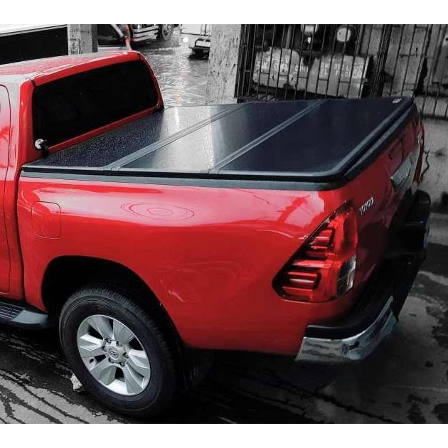 HILUX VIGO / REVO 2012-2023 TRIFOLD BED COVER HARD COVER