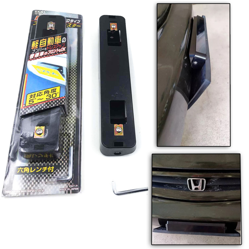 EX-41 JDM Tilting Plate Holder Universal Made in Japan