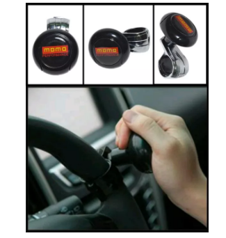 MOMO Car Steering Wheel Power Handle Ball Hand Control Grip Knob Turning Helper